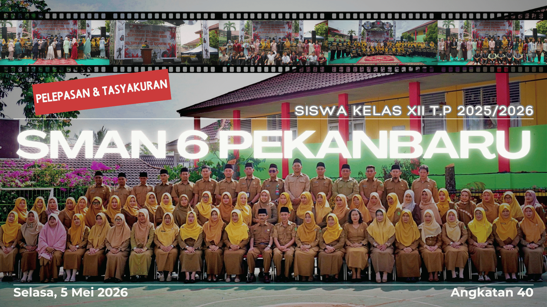 Pelepasan Siswa kelas XII 2026
